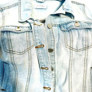 CI SONO JEAN JACKET!! IN EXCELLENT CONDITION SIZE: LARGE